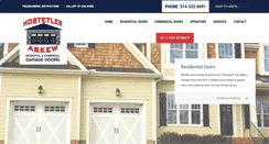 Desktop Screenshot of hostetlerdoor.com